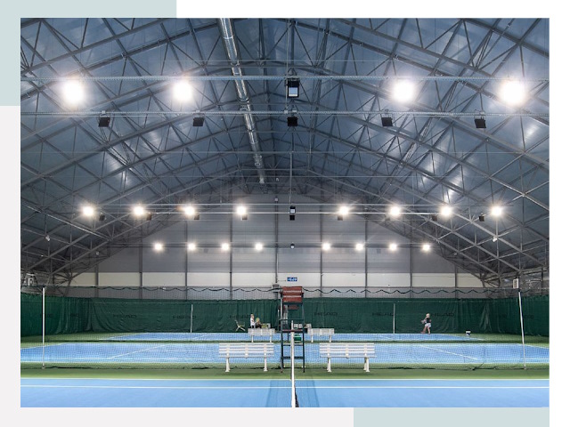 Строительство теннисных кортов в Кунгур от 615 руб.