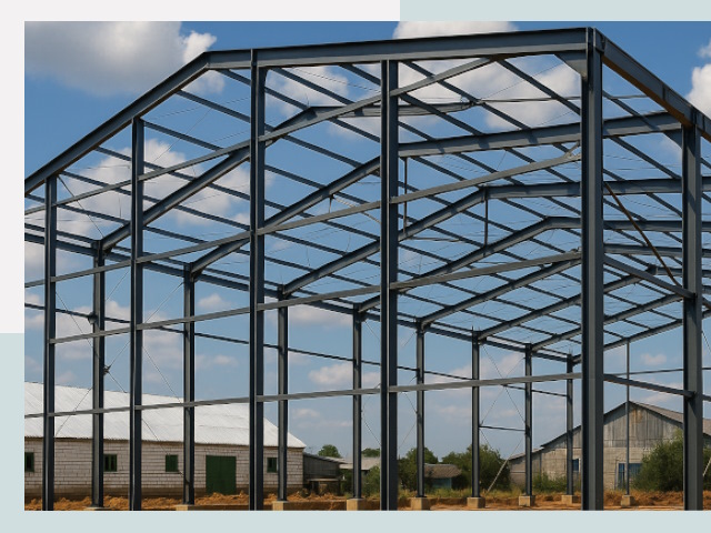 Быстровозводимые ангары от СтальСтрой-Кнг по цене 615 руб.
