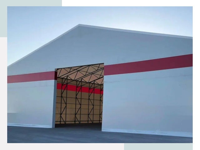 Быстровозводимые ангары в Кунгуре