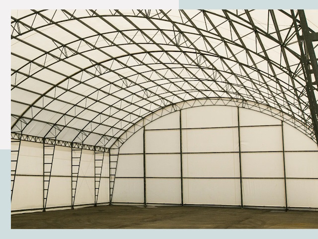 Арочные ангары от 615 руб. в Кунгур и Пермский край