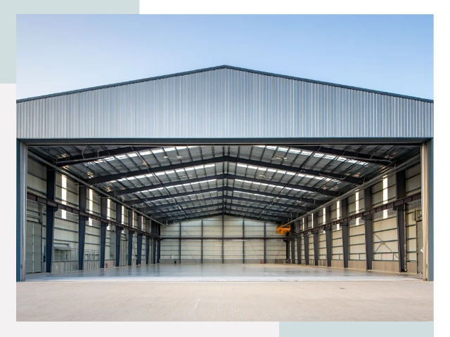 Большие ангары в Кунгуре