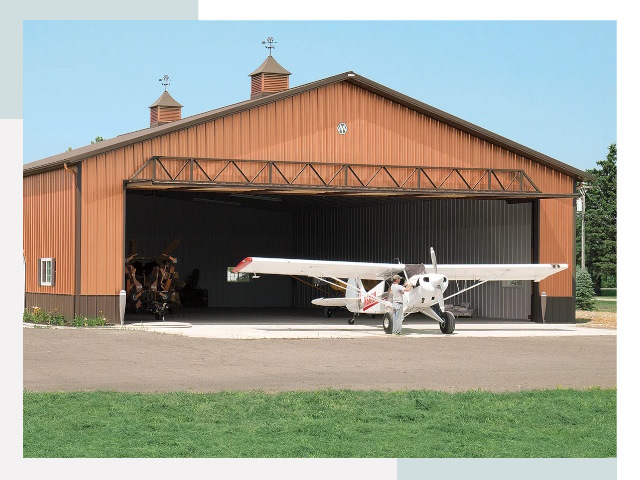 Ангары для самолетов в Кунгуре