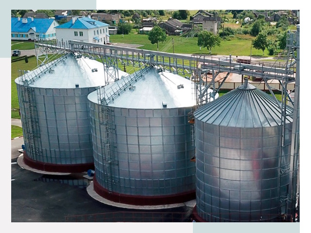 Металлические силосы в Кунгуре