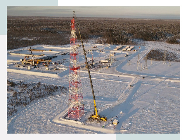 Мачты связи в Кунгуре