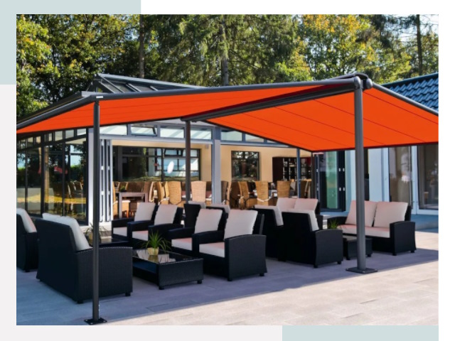 Навесы для кафе и ресторанов в Кунгуре