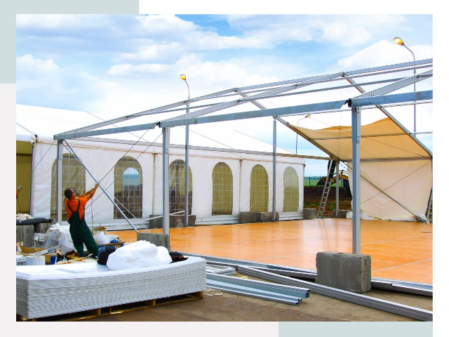 Быстро сборные шатры в Кунгуре