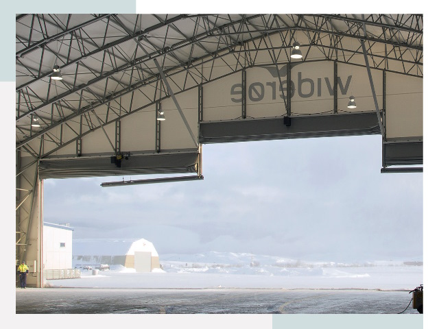 Ворота для ангаров в Кунгуре