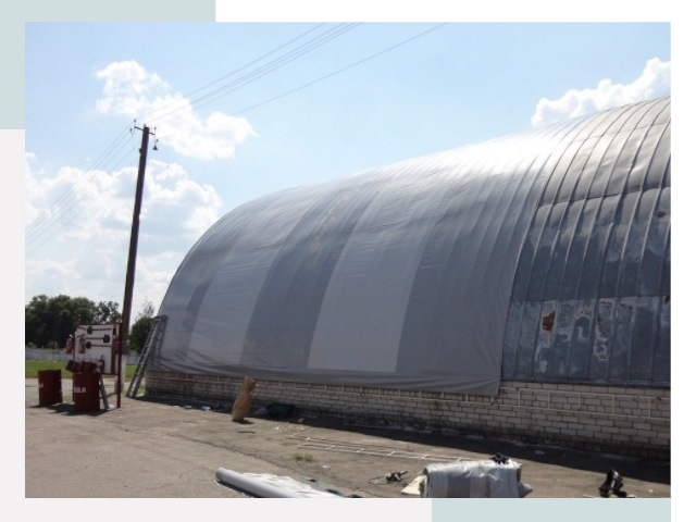 Ремонт ангаров в Кунгуре