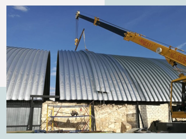 Реконструкция ангаров в Кунгуре от 615 руб.