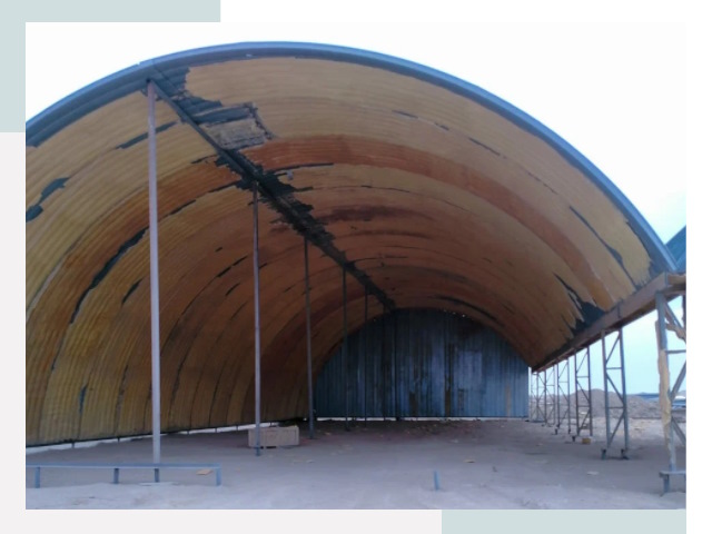 Реконструкция ангаров в Кунгуре