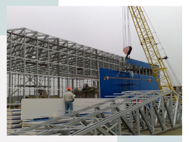 Монтаж ангаров в Кунгуре